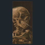 Memoria USB De Madera Calavera con arte Vicente van Gogh<br><div class="desc">Vicente van Gogh (Holandés, 1853 - 1890) Calavera de un esqueleto con cigarrillo en llamas, 1885-86, Aceite sobre lienzo sin marco: 32 cm × 24, 5 cm (13 in × 9, 6 pulgadas) Trabajo inicial de Vincent van Gogh. Este pequeño cuadro forma parte de la colección permanente del Museo Van...</div>