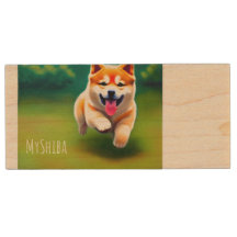 Idea de regalo personalizada Cute Shiba USB