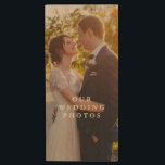 Memoria USB De Madera Wood Couples Photo Flash Drive<br><div class="desc">Personalizar con su propia foto y texto. Foto cortesía del fotógrafo Boda de Leeds,  John Hope. Visitarlo en http://www.johnhopephotography.com</div>