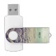 Memoria USB Foto de playa de verano de moda personalizada de m (Abierto)