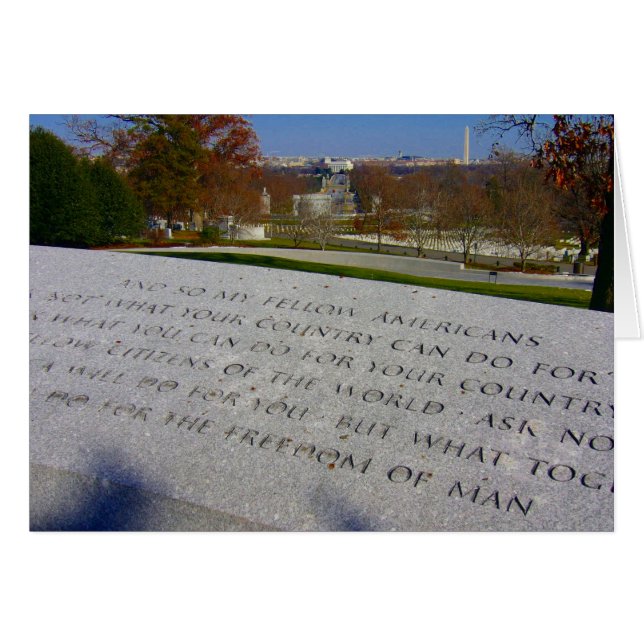 memorial de arlington jfk (Anverso (Horizontal))