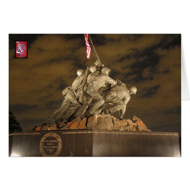 Memorial de Guerra USMC (Anverso (Horizontal))
