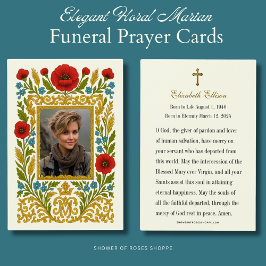 Memorial de la Oración de los Funerales Florales d