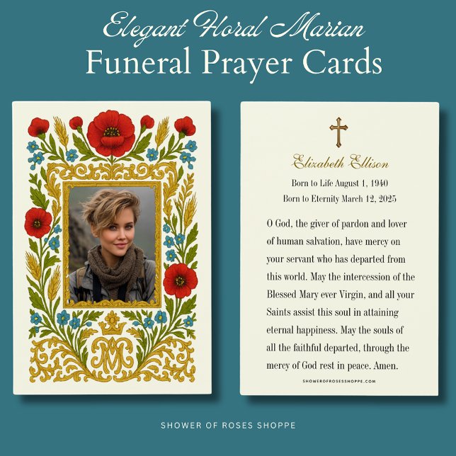 Memorial de la Oración de los Funerales Florales d (Subido por el creador)