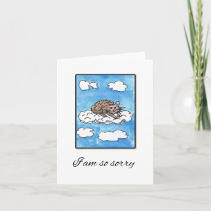 Memorial del gato, tarjeta de simpatía