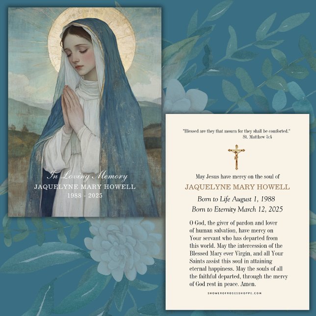 Memorial funerario de la dolorosa María Rezando (Subido por el creador)