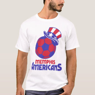 Memphis Americans MISL Retro Camiseta Indoor Socce