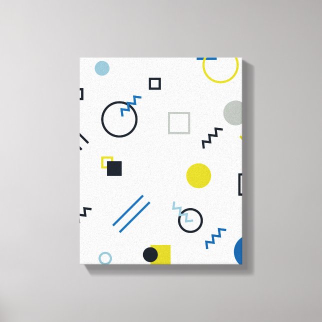 Memphis, arte geométrico moderno, moderno y modern (Anverso)
