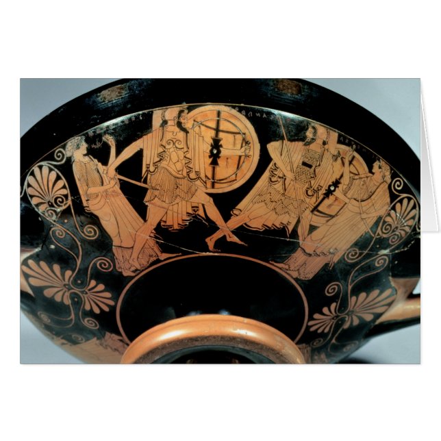 Menelaos, acompañado por el Aphrodite (Anverso (Horizontal))