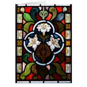 Menor Cornualles de StColumb del vitral de Lillies
