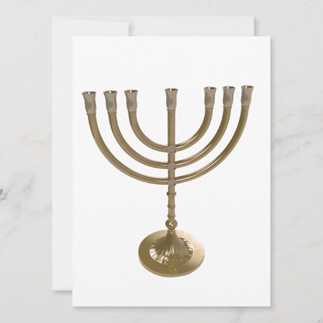 menorah de oro (Anverso)