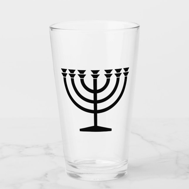 Menorah judía (símbolo del judaísmo) (Anverso)