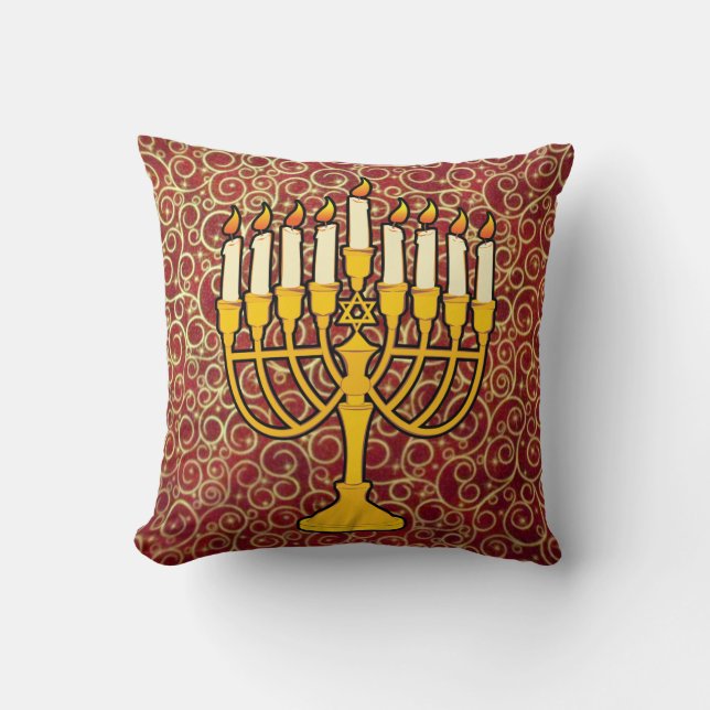 menorah tirando almohada (Anverso)