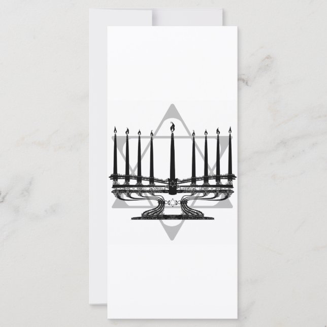 Menorah y Star (Anverso)