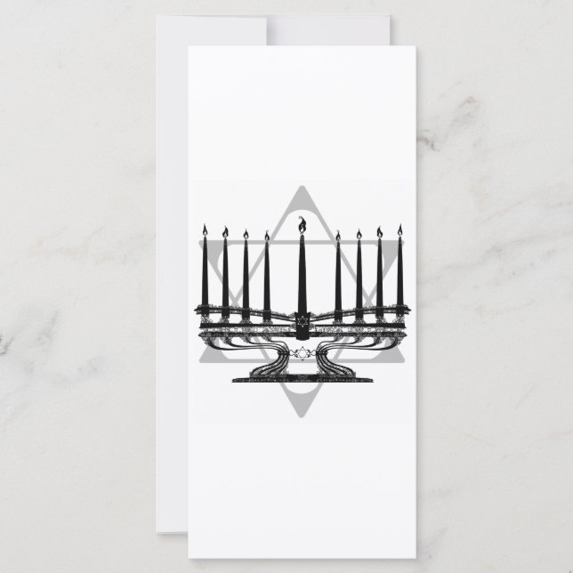 Menorah y Star (Anverso)