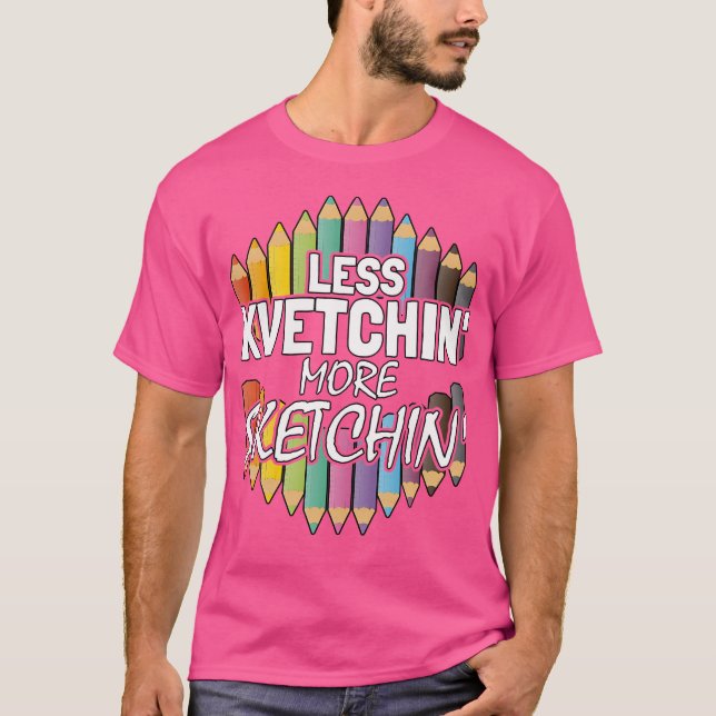 Menos Apresurador Artista divertida de camiseta (Anverso)