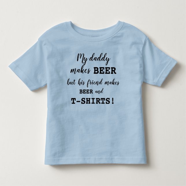 Menos camisa de la cervecería para los niños (Anverso)