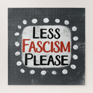 Menos fascismo, por favor rompecabezas