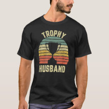 Mens Camiseta Vintage Estilo Marido Trofeo San Val