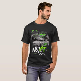 mens de deriva camisetas de gtr ajuste del coche