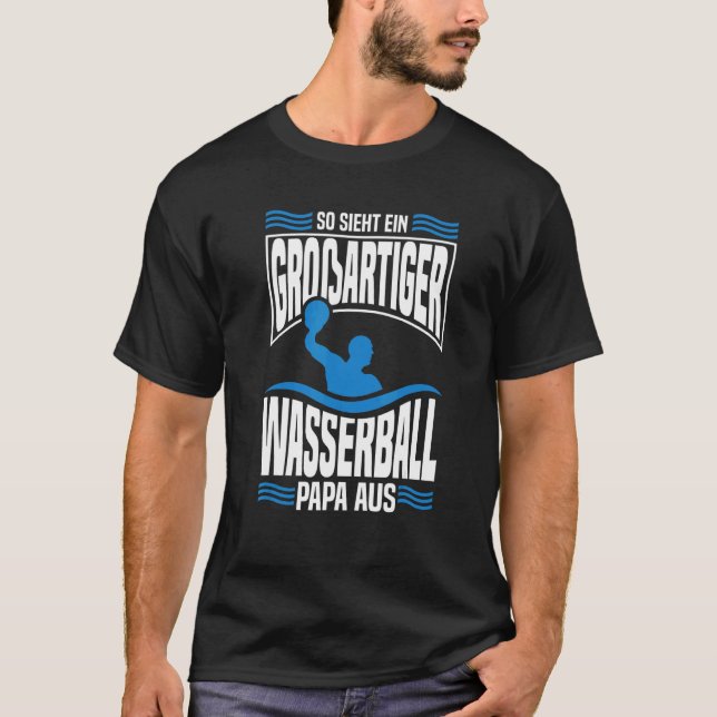 Mens Water Ball Water Sports Water Polo Dad Water (Anverso)
