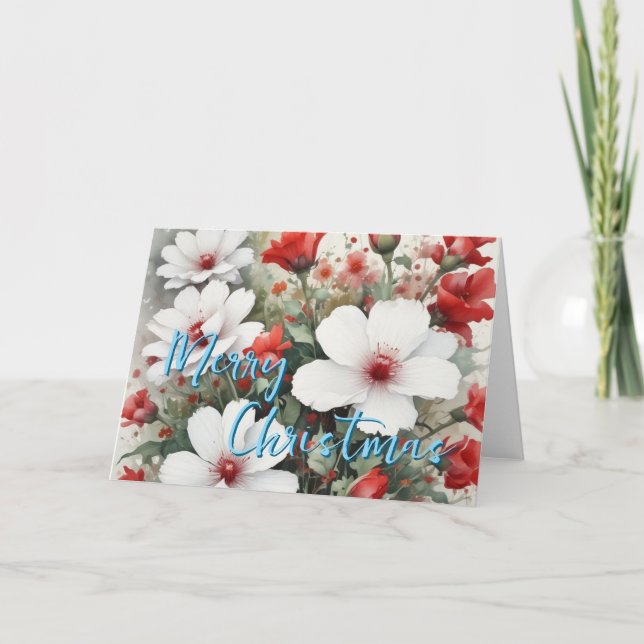 Mensaje de Año Nuevo de Feliz Navidad (Anverso)