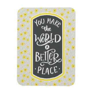 Mensaje de apreciación 3" x 4" Imán fotográfico fl