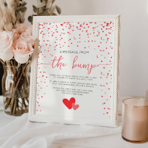 Mensaje De La Decoración De Baby Shower Del Rótulo