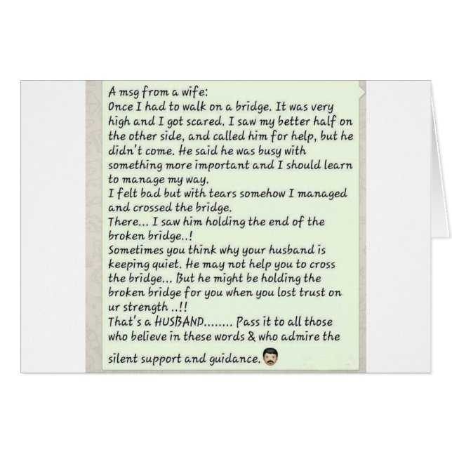 Mensaje de la esposa (Anverso (Horizontal))