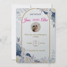 Mensaje de la parte trasera de la invitación de bo