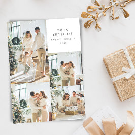 Mensaje de Personalizado Feliz Navidad MultiCollag