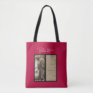 Mensaje de salmo - Salmo 23 - Bolsa de tote