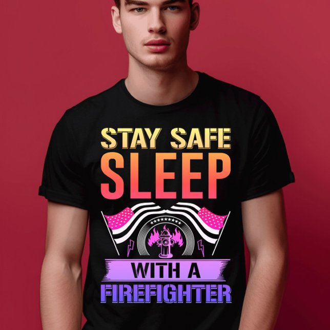 Mensaje enérgico de un bombero con una camiseta at (Subido por el creador)