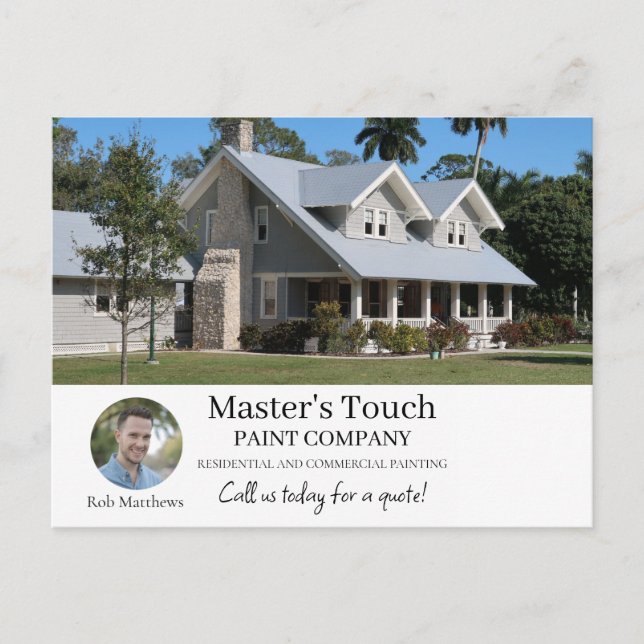 Mensaje Foto Nuevo anuncio de negocio de cliente (Anverso)