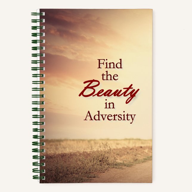 mensaje inspirador, diario de escritura (Anverso)