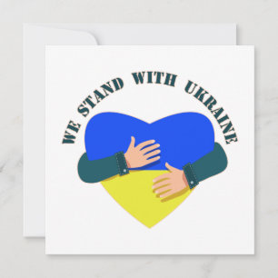 Mensaje inspirador Estamos con Ucrania