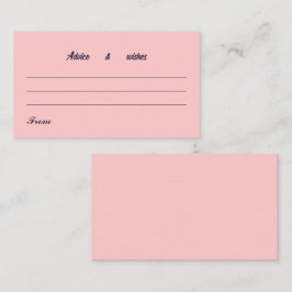 Mensaje para tarjeta Boda Simple Peach