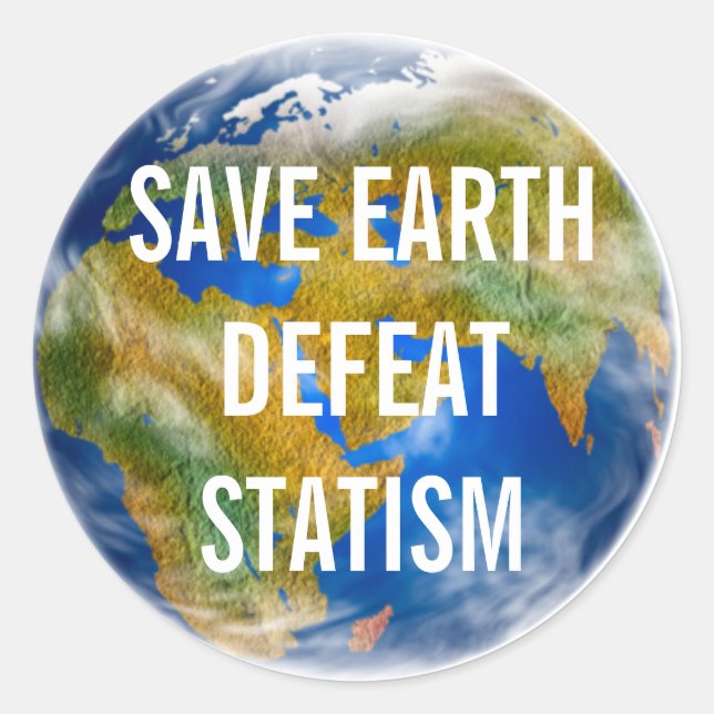 Mensaje personalizado Al Pegatina Mundial (Anverso)