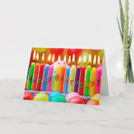 Mensaje personalizado de la tarjeta de cumpleaños 