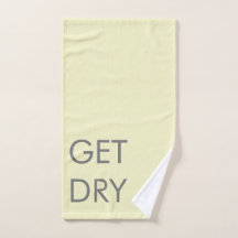 Mensaje seco o Personalizado gris y amarillo pálid