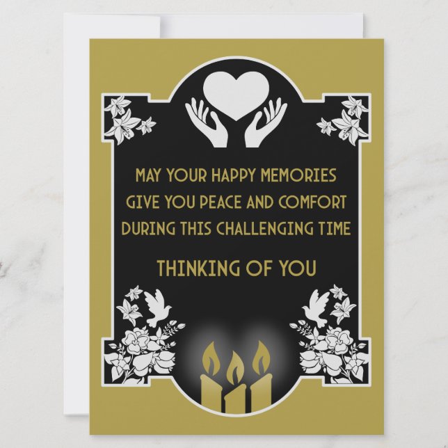 Mensajes de Condolencias (Anverso)