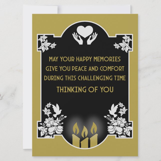 Mensajes de Condolencias (Anverso)