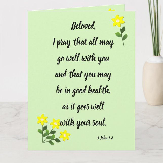 Mensajes para la tarjeta de saludo de los queridos (Anverso)