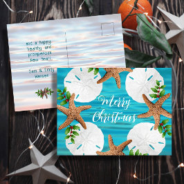 Mensajes postales de Navidades Starfish de Sand Do