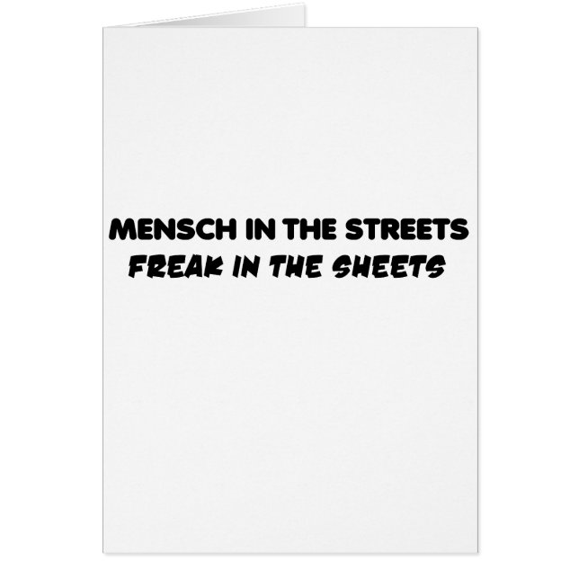 mensch (Frente)