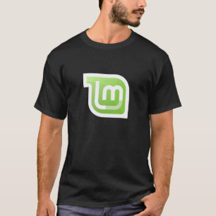 Menta 01 de Linux de la camiseta