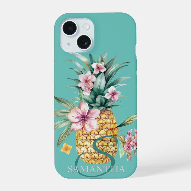 Menta Verde Piña Floral (Reverso )