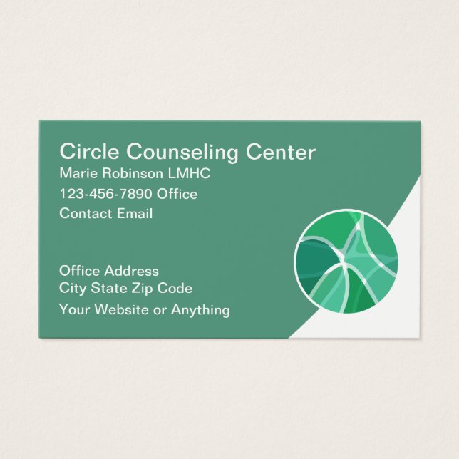 Mental Health Counseling Modern Minimalist (Frente)