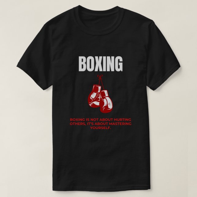 Mentalidad de Boxeo – Camiseta de Fuerza Disciplin (Diseño del anverso)
