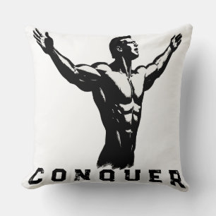 Mentalidad de entrenamiento negrita de almohada ac